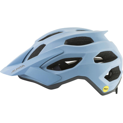 Olympische Sportbekleidung Alpina Sports MTB-Helm Apax Mips 52-57 matt hellblau