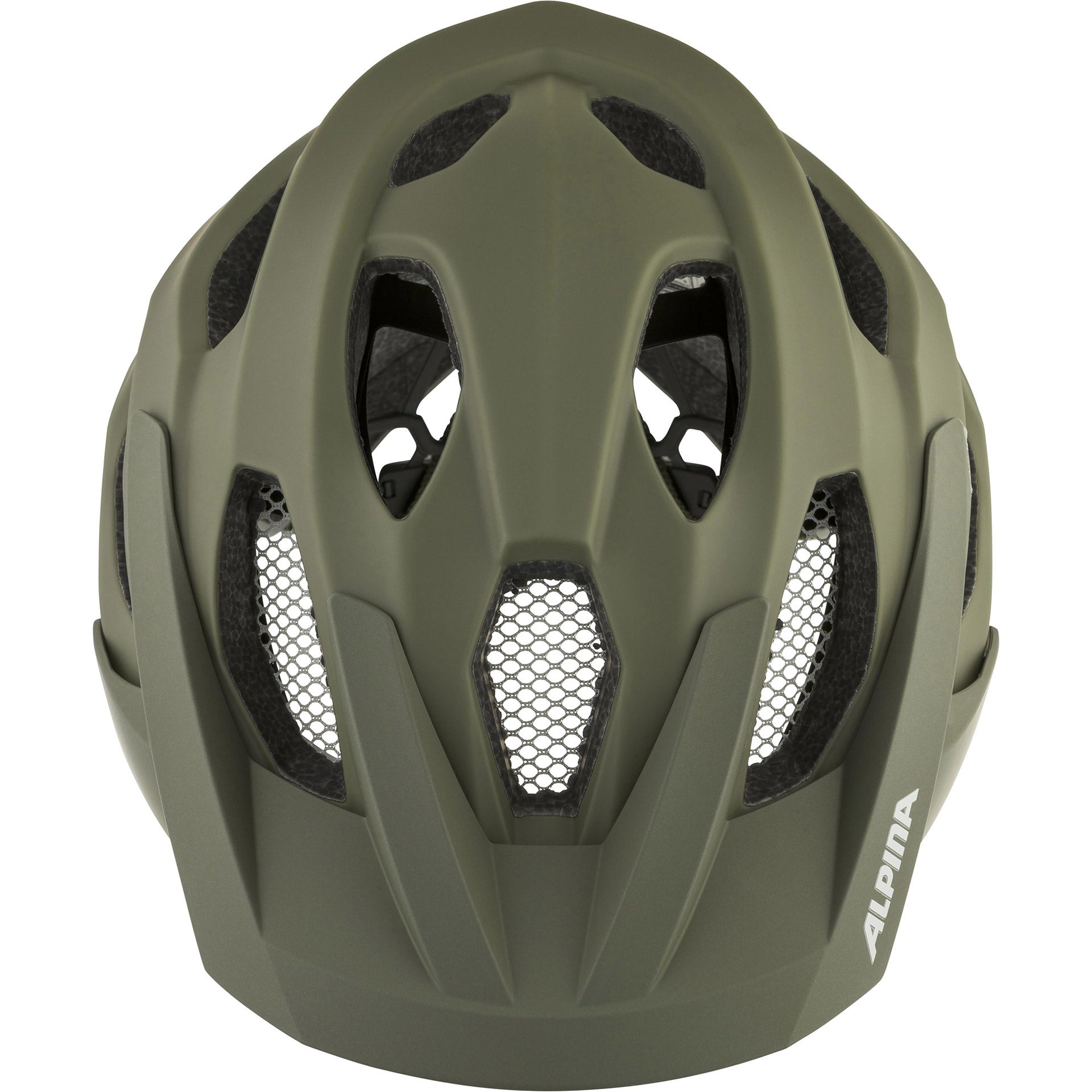 Olympische Sportbekleidung Alpina Sports MTB-Helm Apax Mips 52-57 Mattgrün