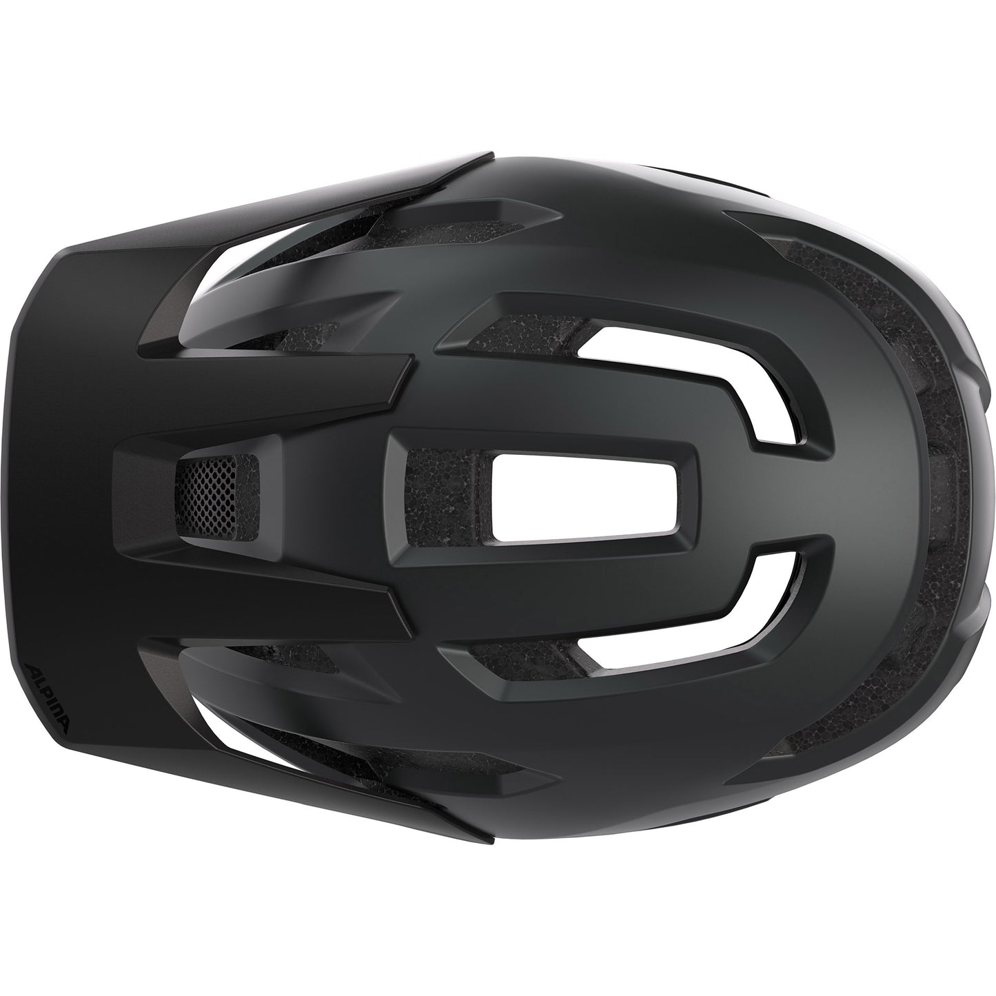 Olympische Sportbekleidung Alpina Sports MTB-Helm Taunus Mips 59-61 Mattschwarz
