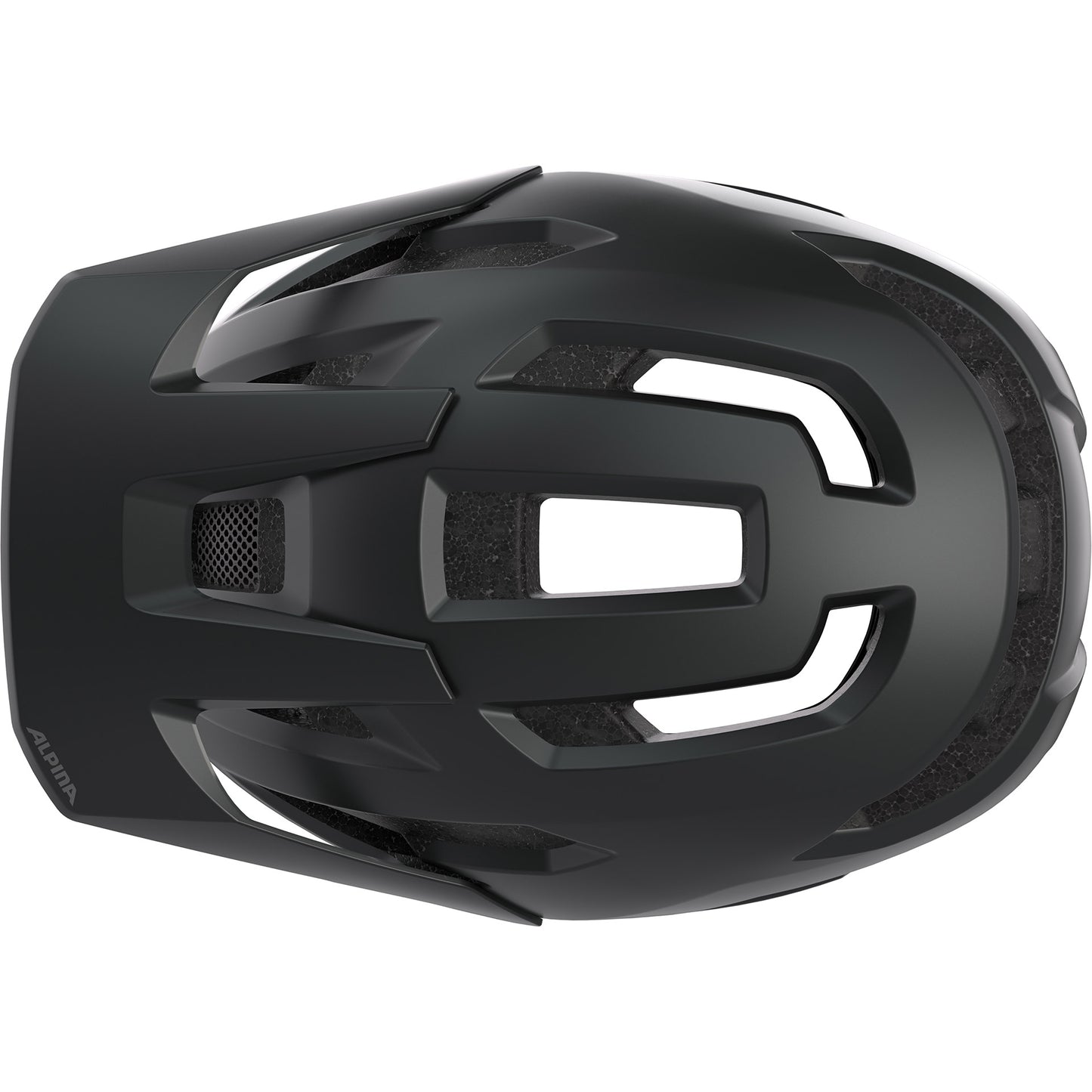 Olympia-Sportbekleidung Alpina Sports MTB-Helm Taunus 52-56 mattschwarz grau