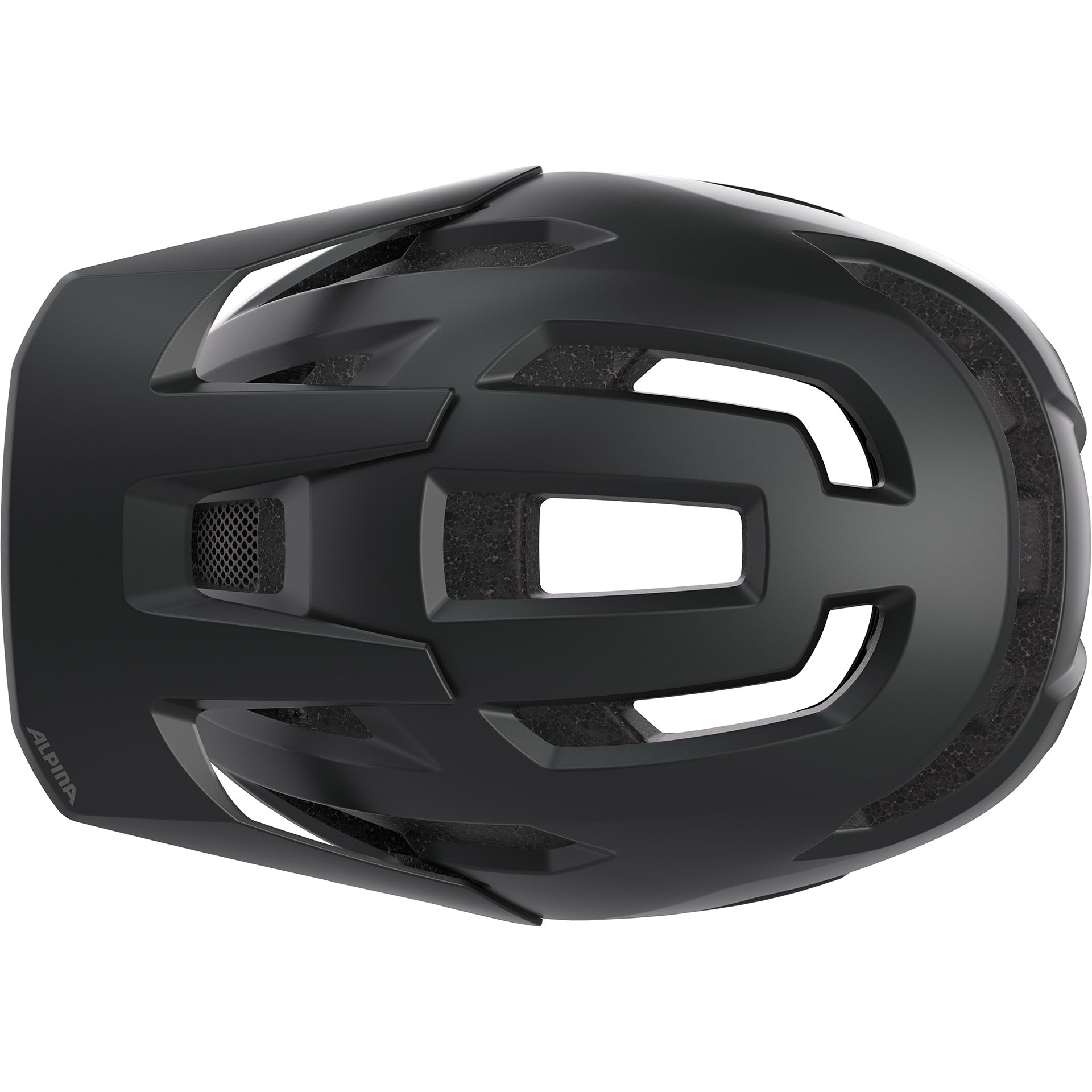 Olympia-Sportbekleidung Alpina Sports MTB-Helm Taunus 52-56 mattschwarz grau
