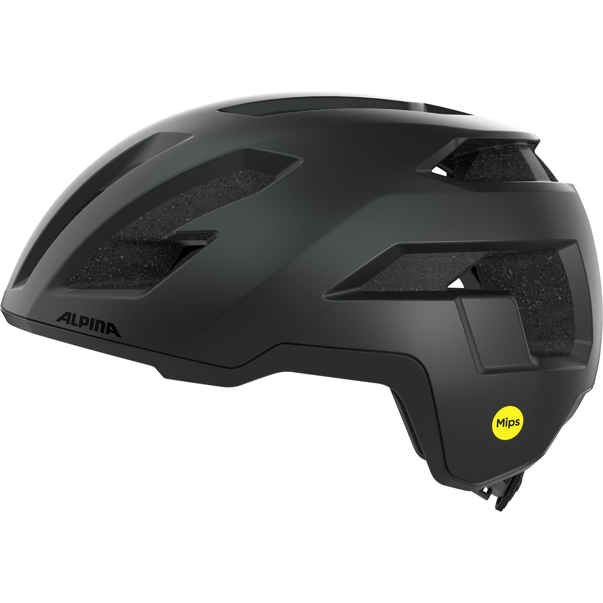 Olympiasportbekleidung Alpina Sports Tour Helm Taunus Gravel Mips 55-59 Mattschwarz