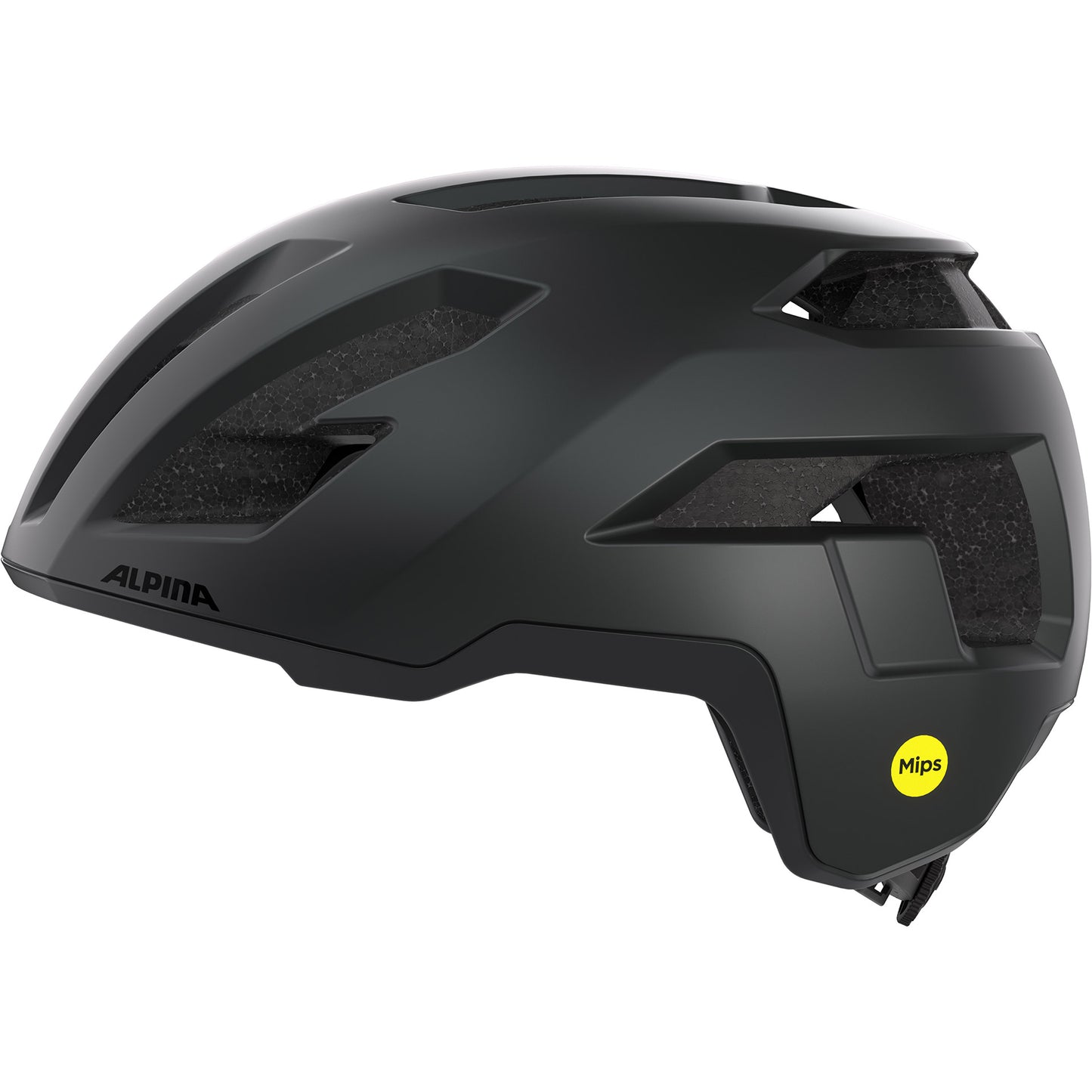 Olympiasportbekleidung Alpina Sports Tour Helm Taunus Gravel Mips 59-61 Mattschwarz