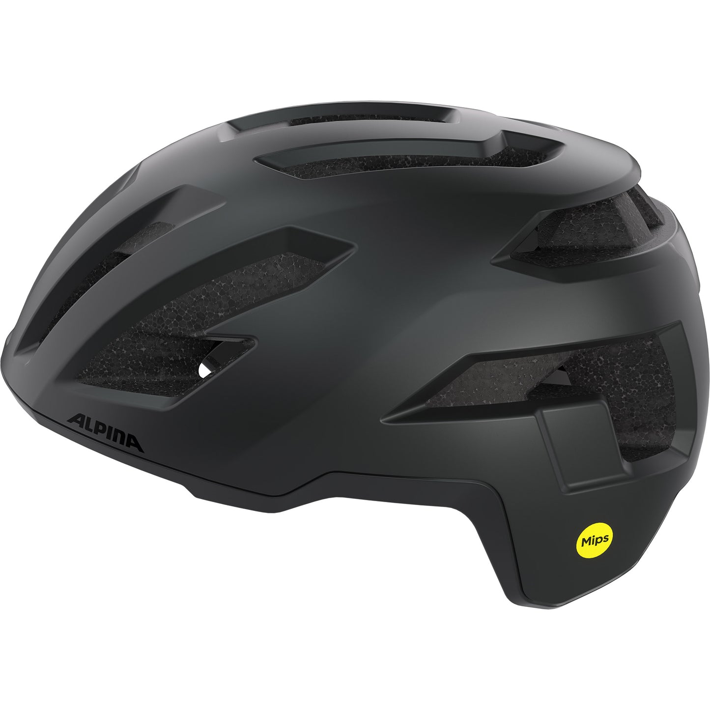 Olympiasportbekleidung Alpina Sports Tour Helm Taunus Gravel Mips 59-61 Mattschwarz