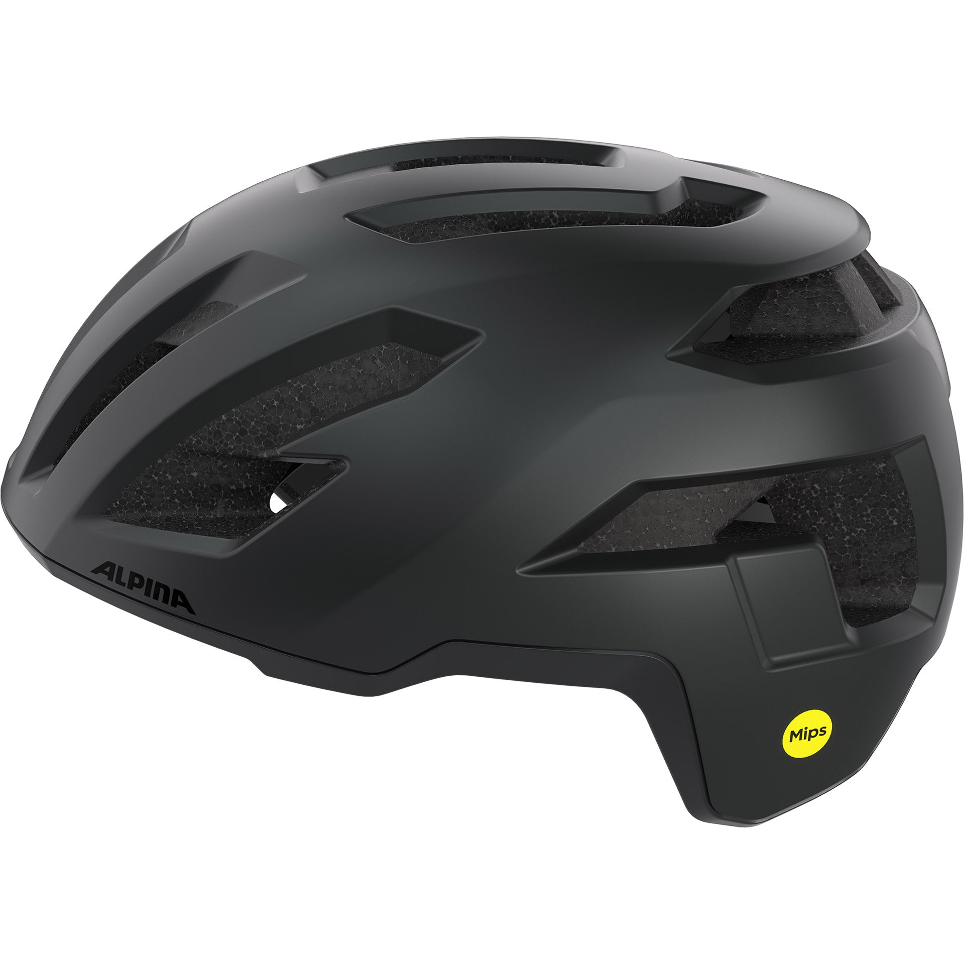 Olympiasportbekleidung Alpina Sports Tour Helm Taunus Gravel Mips 59-61 Mattschwarz