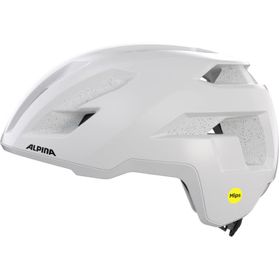 Olympiasportbekleidung Alpina Sports Tour Helm Taunus Gravel Mips 55-59 mattweiß