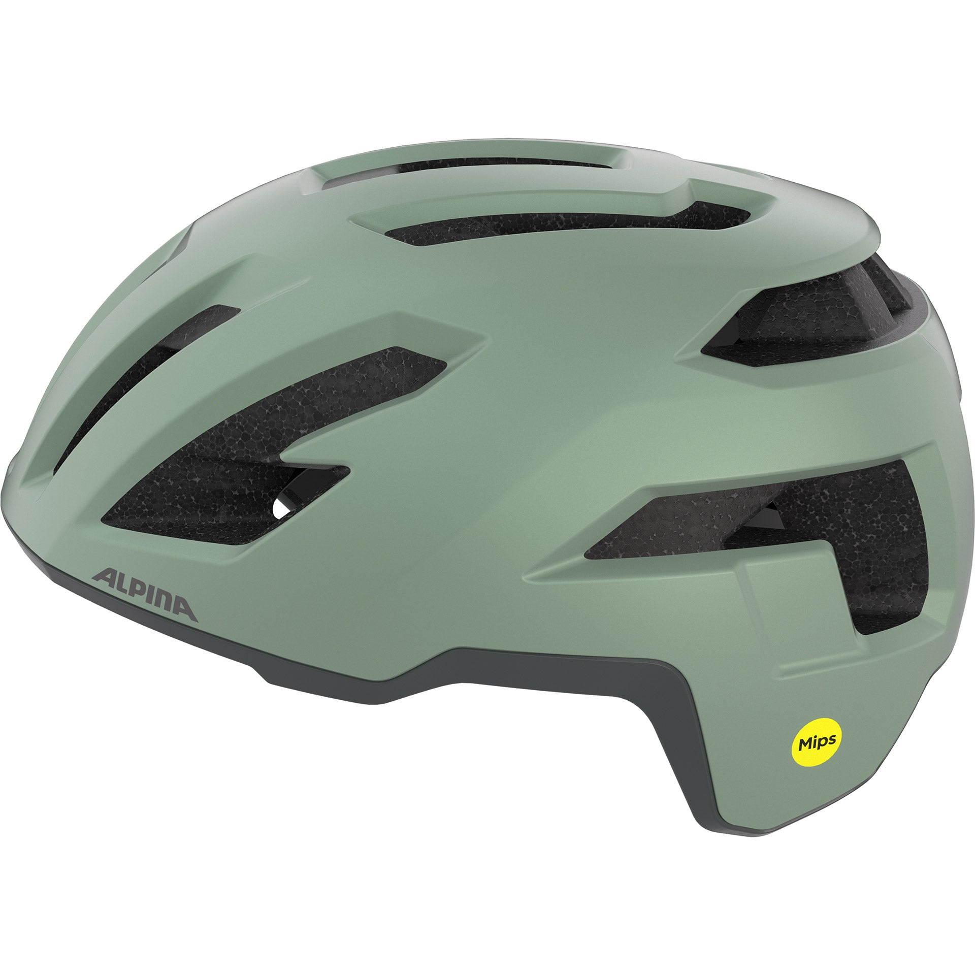 Olympiasportbekleidung Alpina Sports Tour Helm Taunus Gravel Mips 55-59 Mattgrün