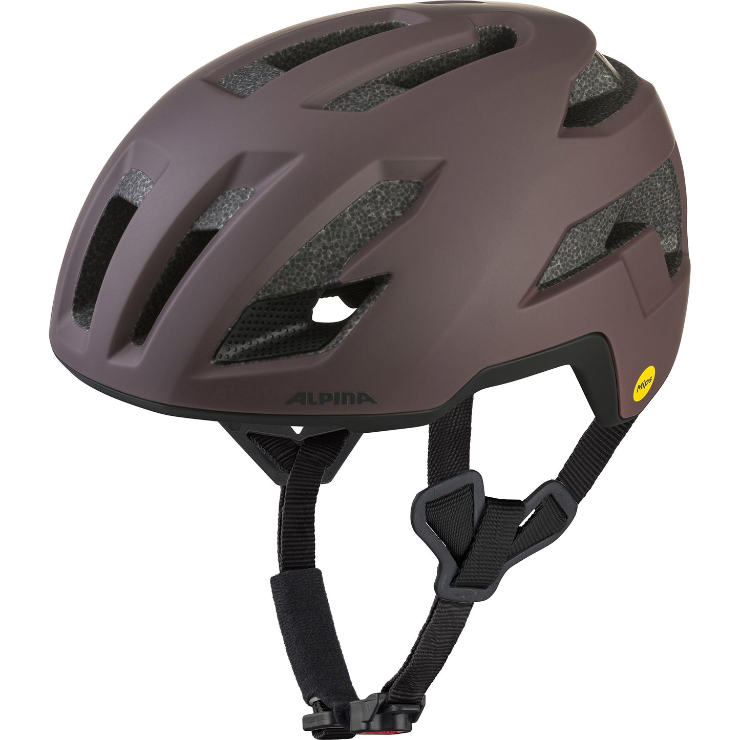 Olympiasportbekleidung Alpina Sports Tour Helm Taunus Gravel Mips 55-59 matt dunkelbraun