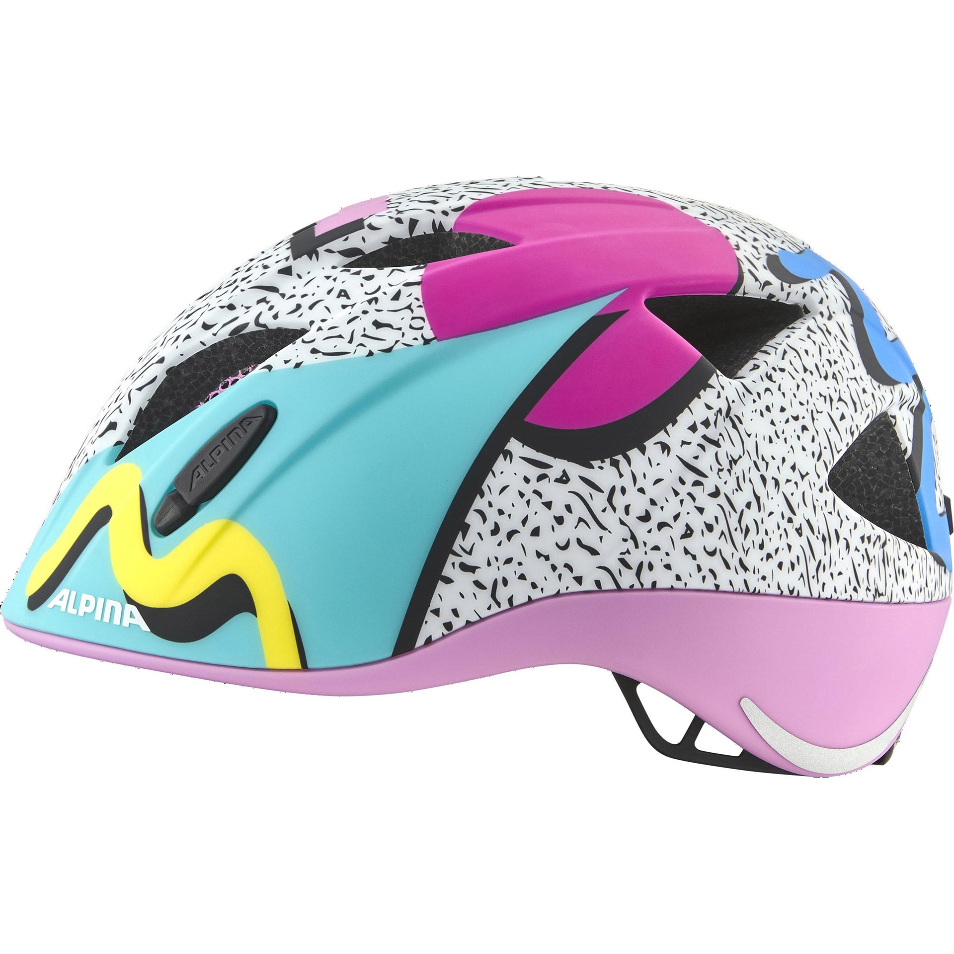 Olympiasportbekleidung Alpina Sports Kinderhelm Ximo Flash Retro 49-54 matt
