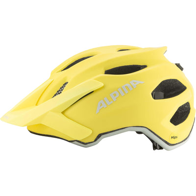Olympiasportbekleidung Alpina Sports Kinderhelm Apax jr. mips 51-56 mattgelb