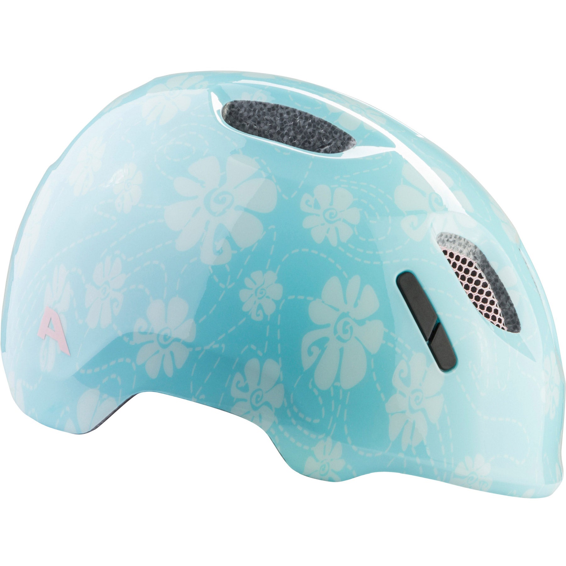 Olympiasportbekleidung Alpina Sports Kinderhelm Ximo 2 Aqua Rose Flower 45-49 Glanz
