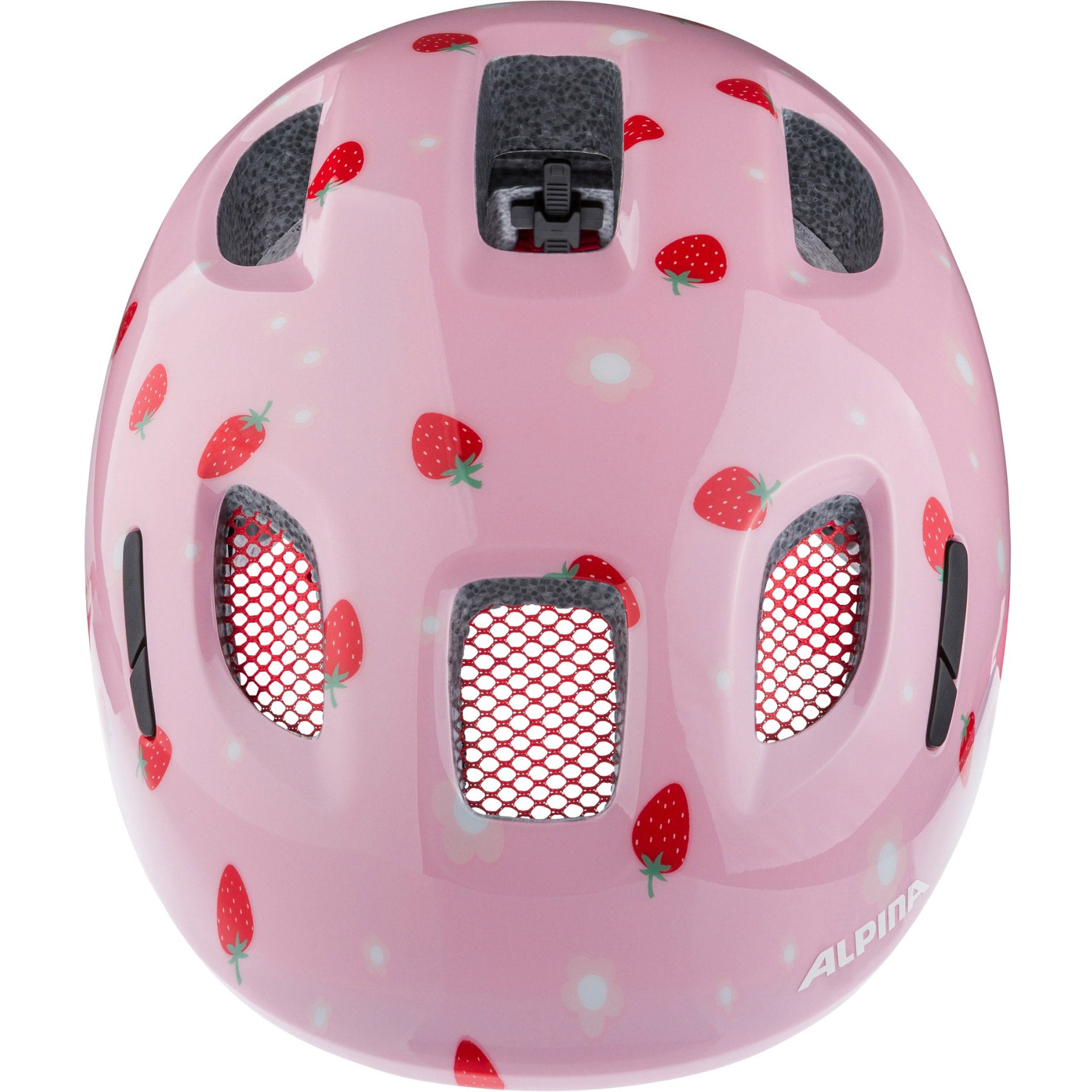 Olympiasportbekleidung Alpina Sports Kinderhelm Ximo 2 Erdbeere 49-54 Glanz