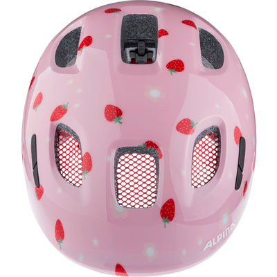 Olympiasportbekleidung Alpina Sports Kinderhelm Ximo 2 Erdbeere 49-54 Glanz