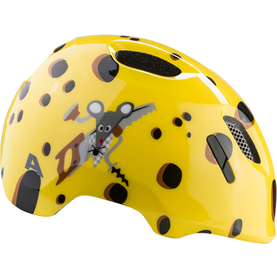 Olympiasportbekleidung Alpina Sports Kinderhelm Ximo 2 Gelb Gouda 49-54 Glanz