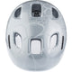 Olympiasportbekleidung Alpina Sports Kinderhelm Ximo 2 Silver Fower 49-54 Glanz