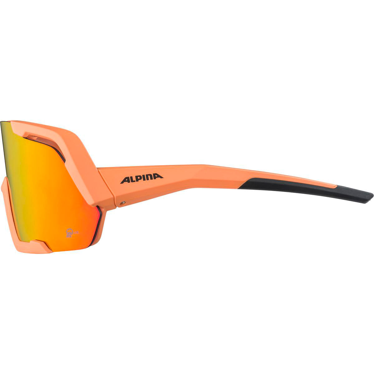 Olympische Sportbekleidung Alpina Sports Sportbrille Rocket Q-Lite Mattrosa