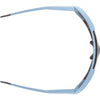 Olympiasportbekleidung Alpina Sports Sportbrille Rocket Q-Lite Matt Hellblau
