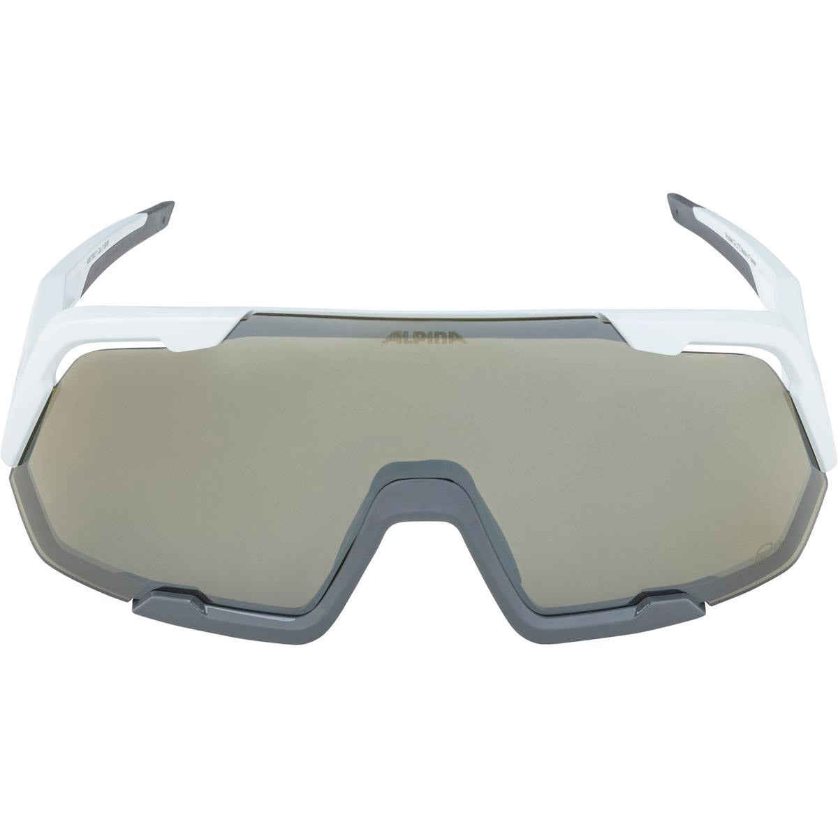 Olympiasportbekleidung Alpina Sports Sportbrille Rocket Q-Lite Mattgrau