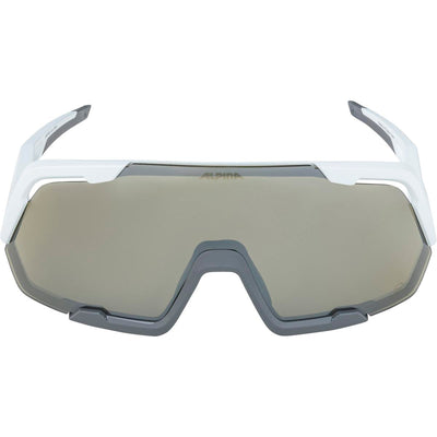 Olympiasportbekleidung Alpina Sports Sportbrille Rocket Q-Lite Mattgrau
