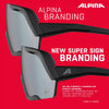 Olympiasportbekleidung Alpina Sports Sportbrille Rocket Q-Lite Mattgrau
