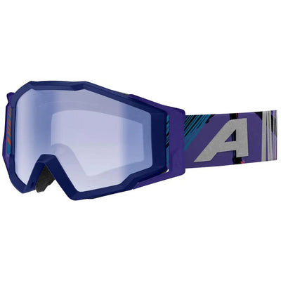 Olympiasportbekleidung Alpina Sports Sportbrille Zirkus matt lila