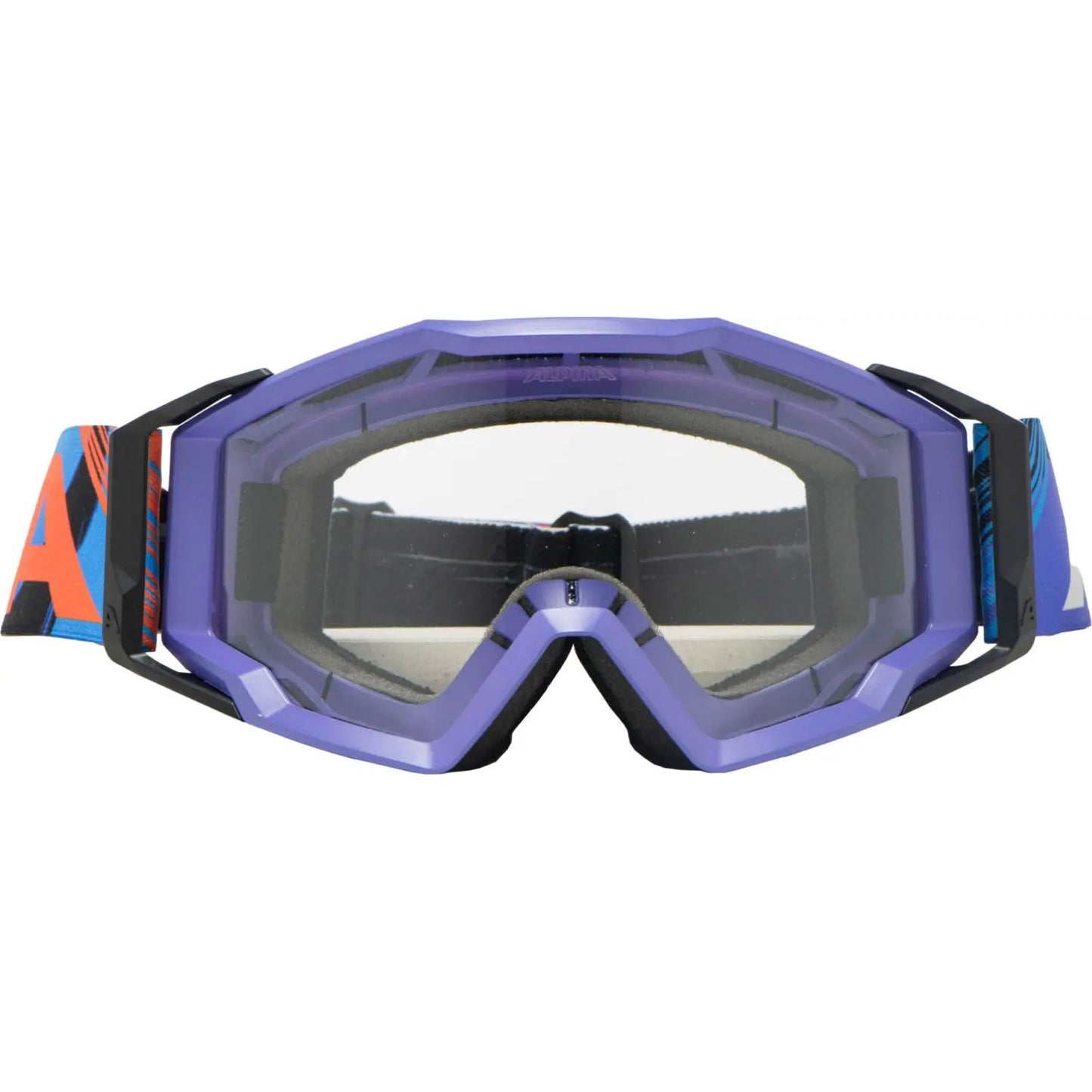 Olympiasportbekleidung Alpina Sports Sportbrille Zirkus matt lila