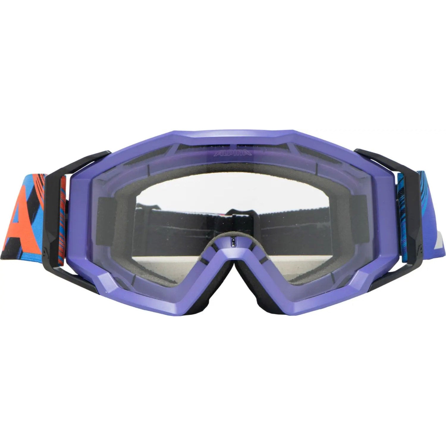 Olympiasportbekleidung Alpina Sports Sportbrille Zirkus matt lila