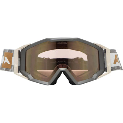 Olympiasportbekleidung Alpina Sports Sportbrille Circus Q-Lite mattbraun