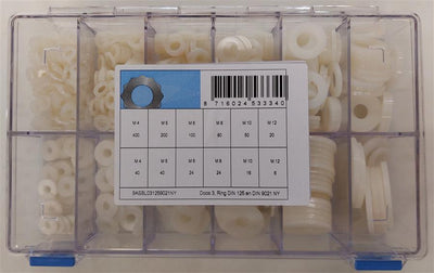 Sortiment an Ringen D125+D9021 Nylon