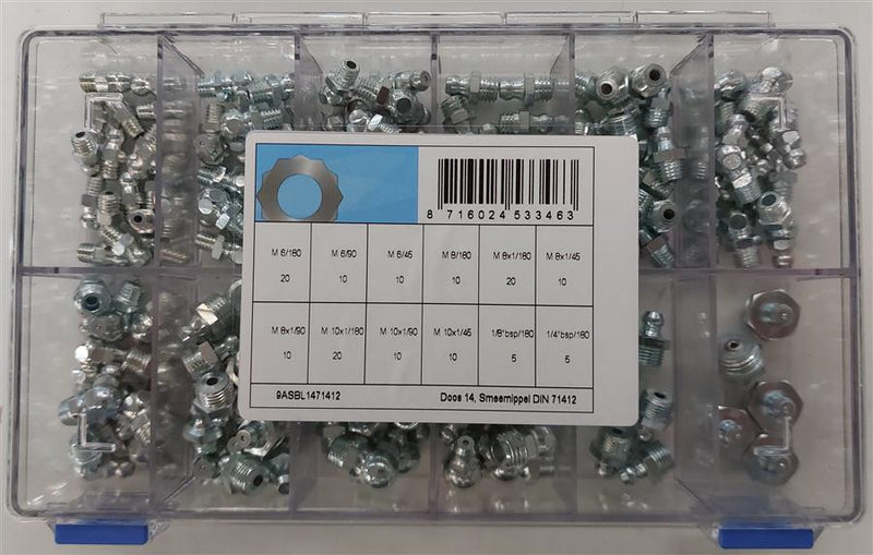 Sortiment Schmiernippel D71412