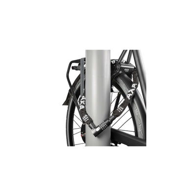 Axa-Kettenschloss Absolutes C5-90cm-Codeslot schwarz