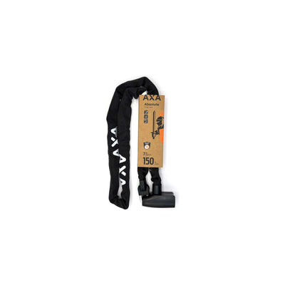 AXA Absolute 7-150 Kettenschloss 110 cm Stufe 9 Schwarz
