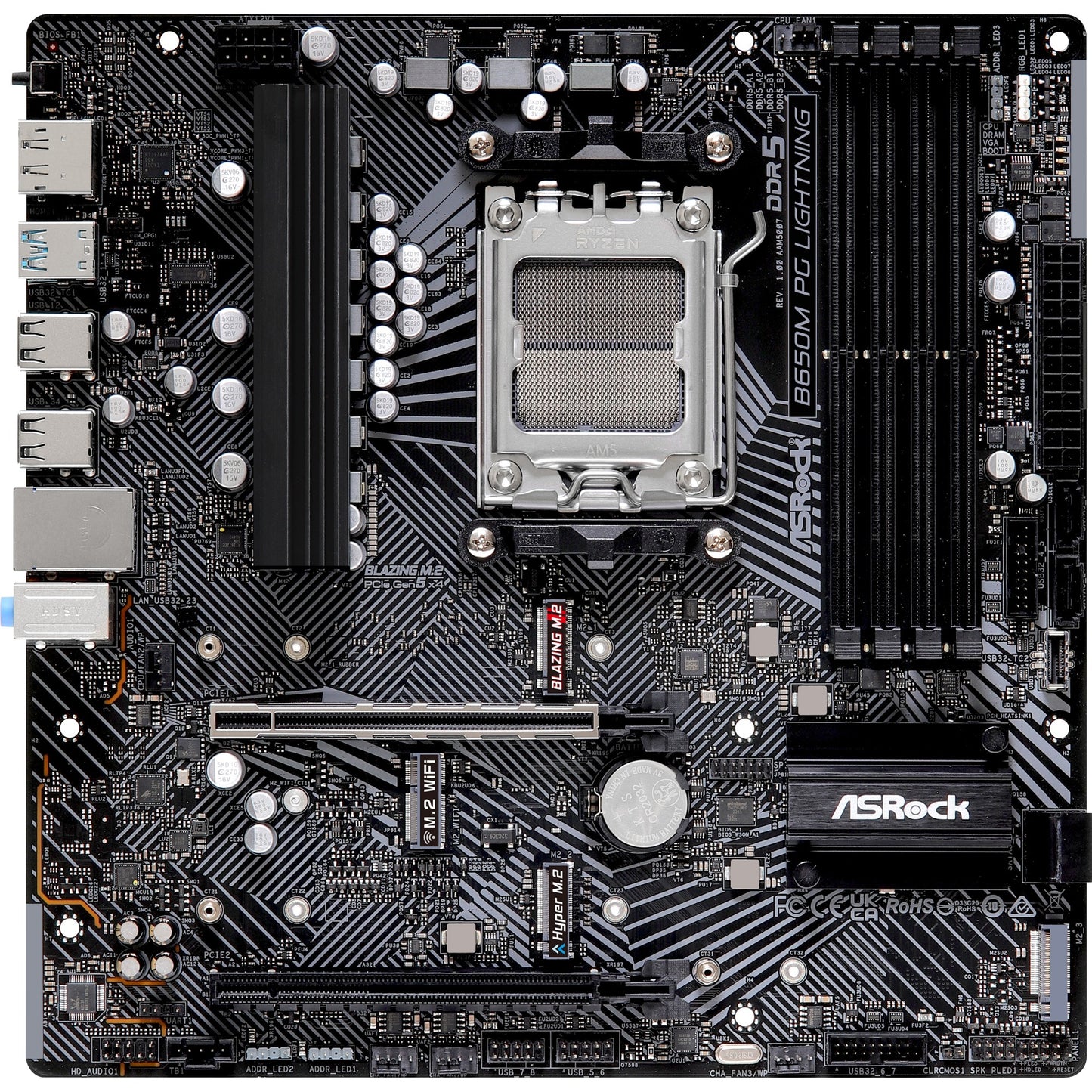 Asrock B650m PG Lightning