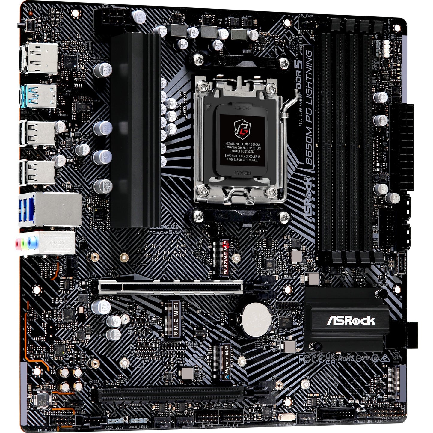 Asrock B650m PG Lightning
