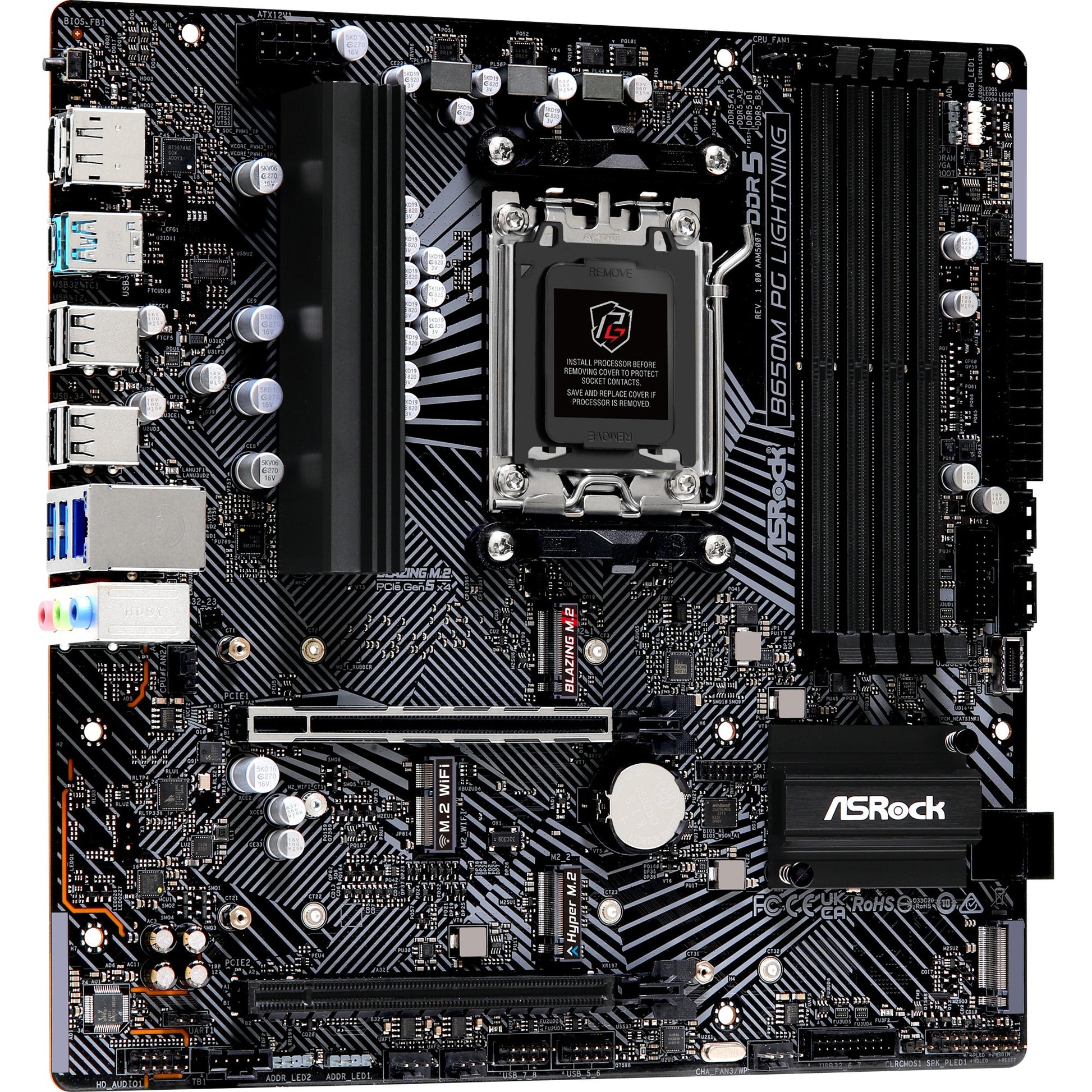 Asrock B650m PG Lightning