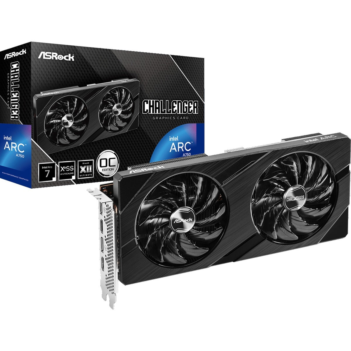 Asrock Intel ARC A750 Challenger d 8 GB OC