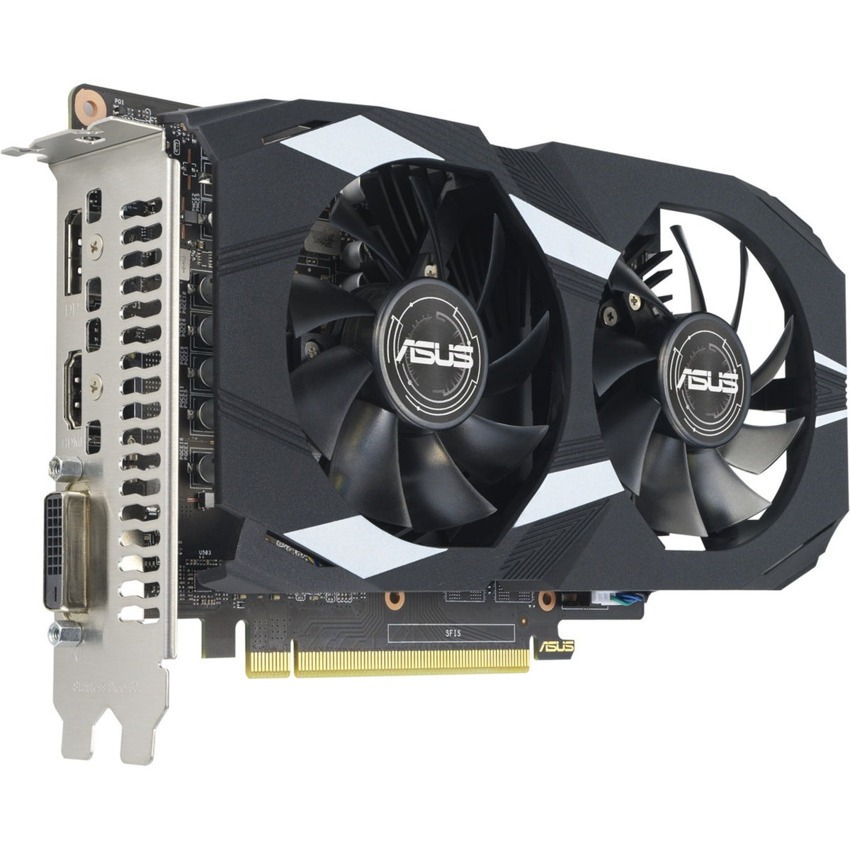 ASUS Dual GeForce GTX 1650 OC Edition 4GB GDDR6 EVO