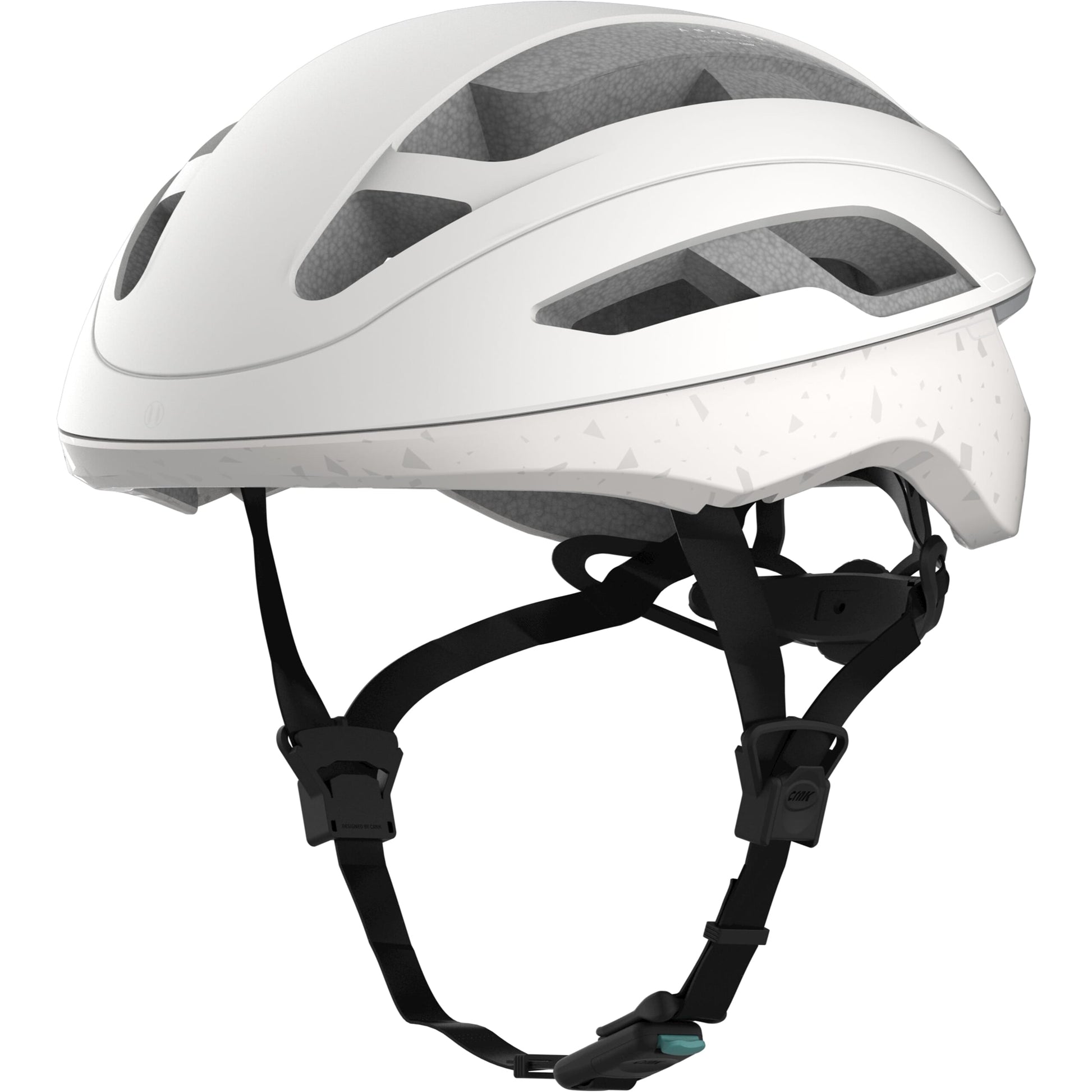 CRNK Helm Angler Weiß glänzend l