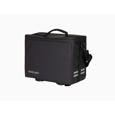 Olympische Sportbekleidung Atranvelo Gepäckträgertasche Max Top AVS 12l schwarz