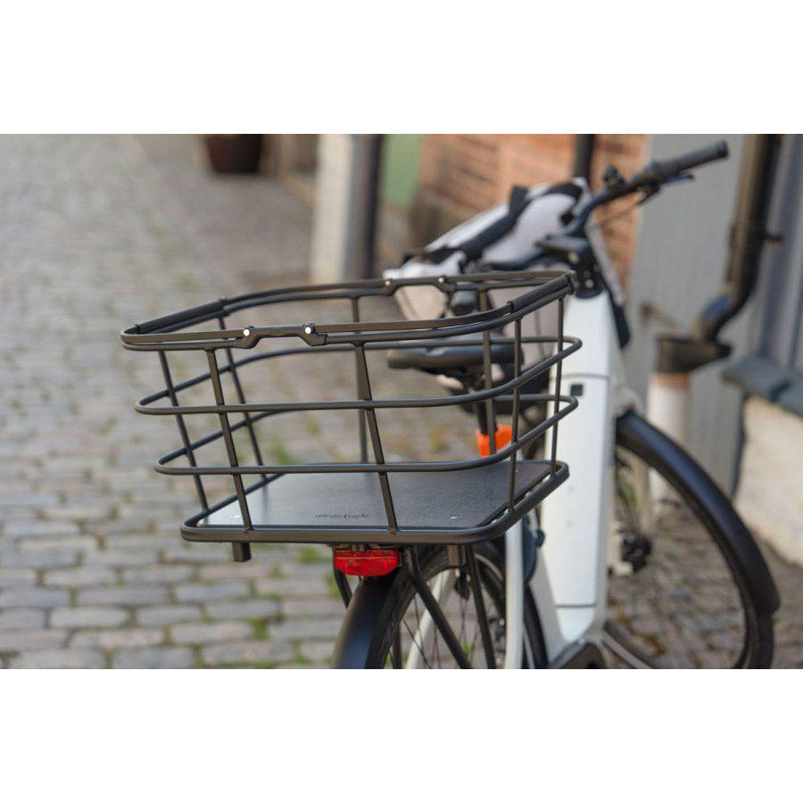 Olympische Sportbekleidung Atranvelo Korb Perro Large AVS+ 48l Alu mattschwarz