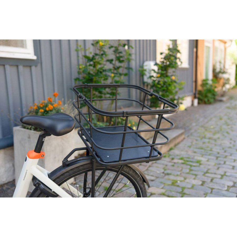 Olympische Sportbekleidung Atranvelo Korb Perro Large AVS+ 48l Alu mattschwarz