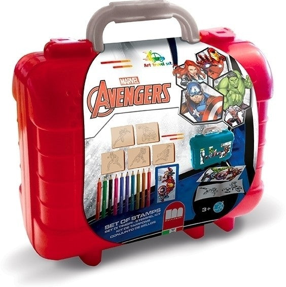 Schreibset Koffer Avengers: 81-teilig (42873)