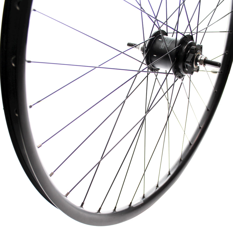 Roland Hinterrad 28 36G A2K DW Rim Vrijloop Schwarz