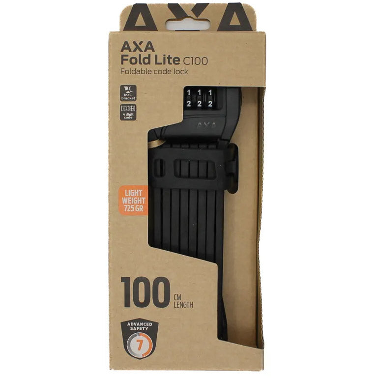 Axa Faltschloss Fold Lite C100 – Schwarz