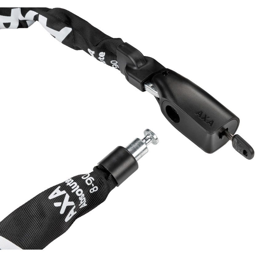 Axa Kettenschloss absolut 8-90cm schwarz