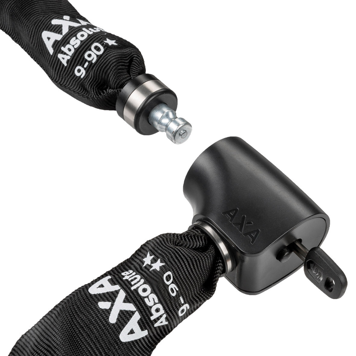 Axa Chain Lock Absolute 9-90 cm Kunst ** Schwarz