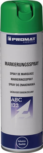 Promat tecwerk Markierungsspray | grün | 500ml | Sprühdose - 4000354082