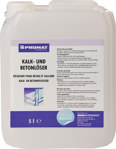 Promat tecwerk Kalkbetonlöser | 5 l Flüssigkeitsbehälter - 4000354680