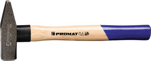 Promat tecwerk Tischhammer | 1500 g Stiellänge 380 mm | Hickory | mit Schutzhülle - 4000811246