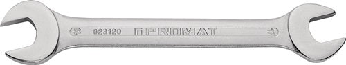 Promat tecwerk Doppelmaulschlüssel | 10 x 11 mm Länge 152 mm | verchromt - 4000823104